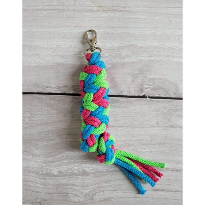 Hobby horse pavadys, šviesiai žalias, turkio spalvos ir tamsiai rožinis - Super Hobby Horse