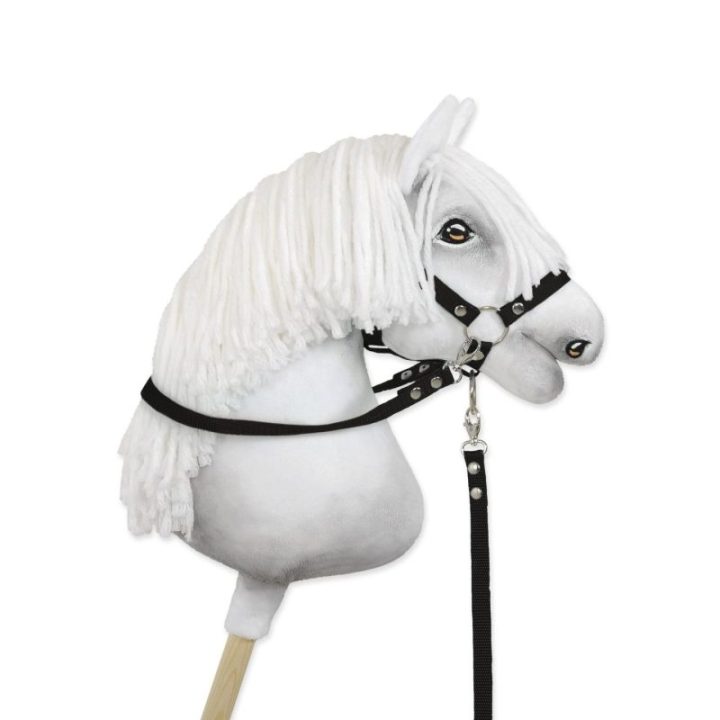 Hobby horse vadeliai apynasriui, juodi - Super Hobby Horse