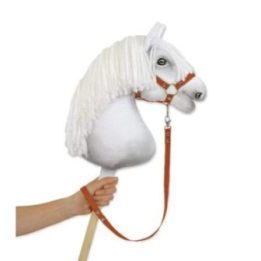 Hobby horse pavadys iš juostos, imbiero spalvos - Super Hobby Horse