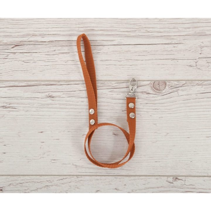 Hobby horse pavadys iš juostos, imbiero spalvos - Super Hobby Horse