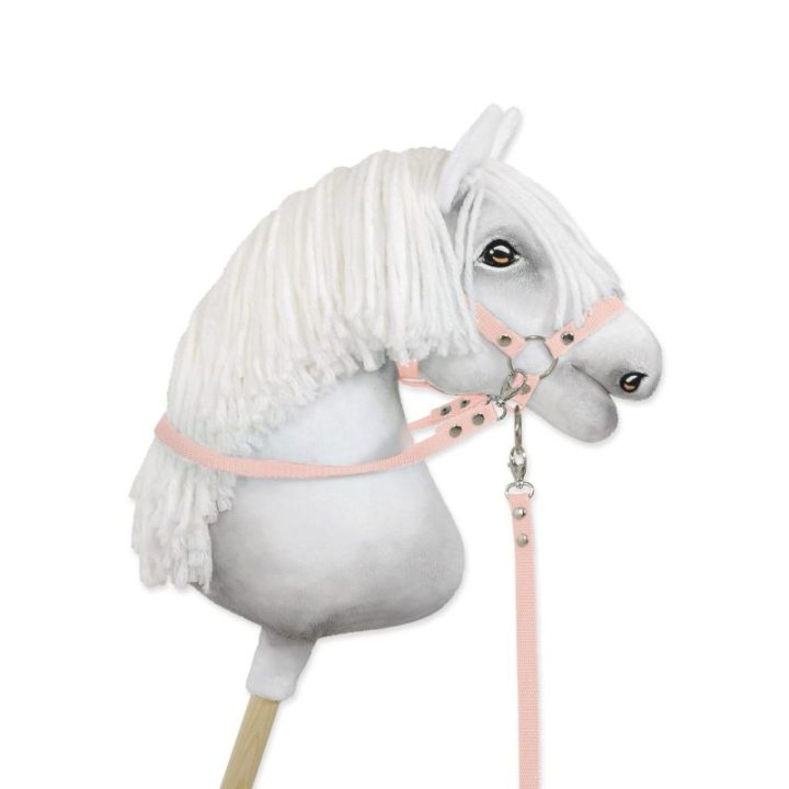 Hobby horse vadeliai apynasriui, šviesiai rožiniai - Super Hobby Horse