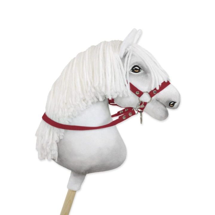 Hobby horse vadeliai apynasriui, bordo spalvos - Super Hobby Horse