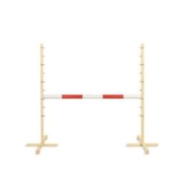 Hobby horse šuolių kliūtis 120 cm, raudona kartelė - Super Hobby Horse