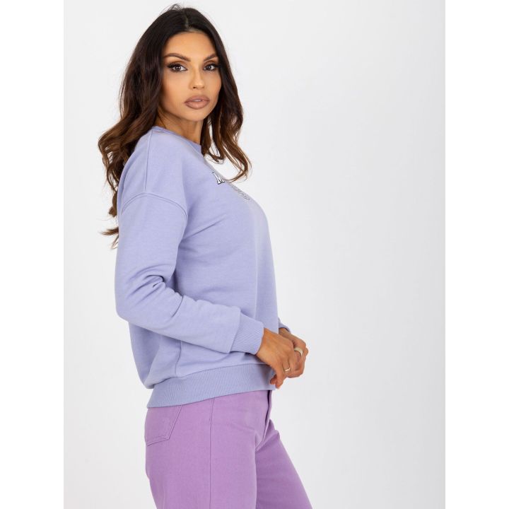 Megztinis šviesiai violetinis
