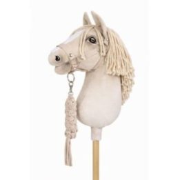 Hobby horse apynasris (kantaras) su pavadžiu, A3, reguliuojamas, smėlio spalvos - Super Hobby Horse