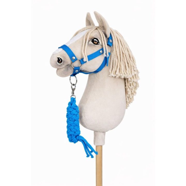 Hobby horse apynasrio ir pavadžio komplektas A3, turkio spalvos - Super Hobby Horse