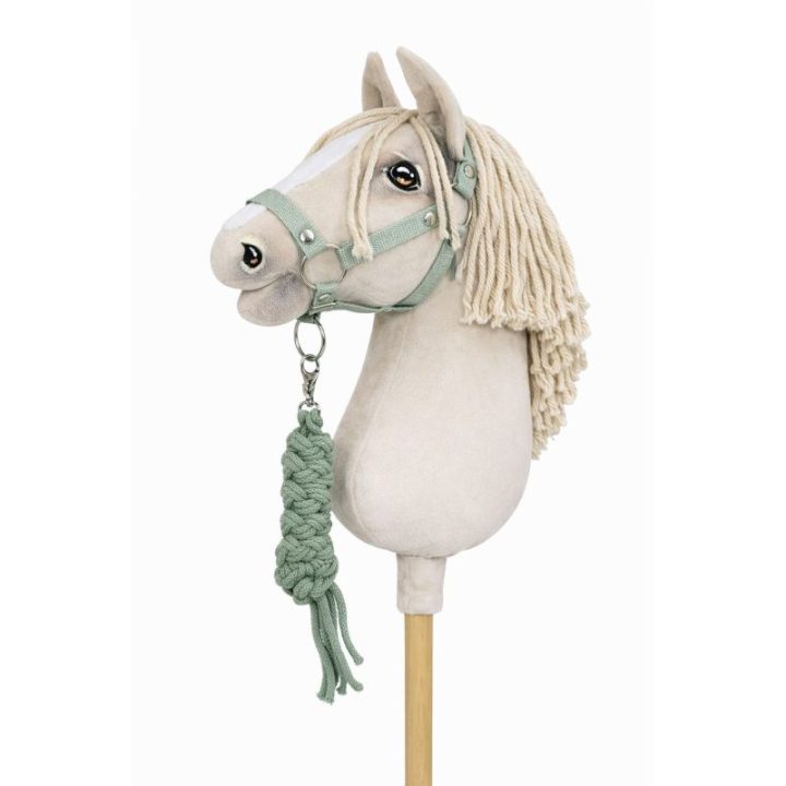 Hobby horse apynasris (kantaras) su pavadžiu, A3, šalavijų žalios spalvos - Super Hobby Horse