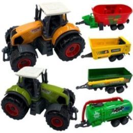 Žaislinių ūkio transporto priemonių rinkinys Woopie, 6 dalių, nuo 3 metų