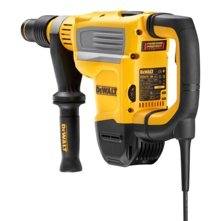 Gręžimo ir kalimo perforatorius DeWALT D25614K, 1 350 W, juodas ir geltonas