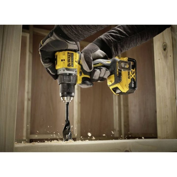 Akumuliatorinis gręžtuvas-suktuvas DeWALT DCD794NT-XJ, 18 V XR, bešepetėlinis