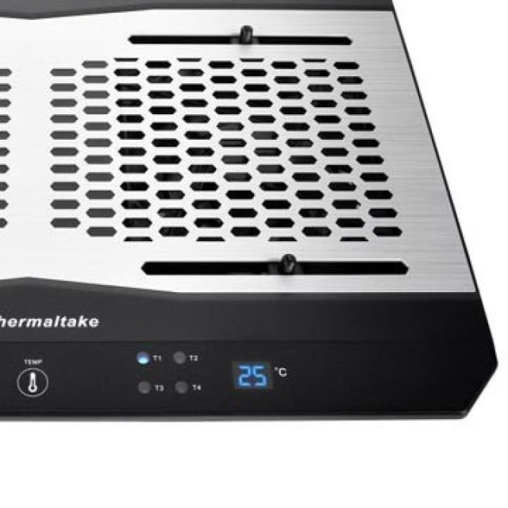 Nešiojamojo kompiuterio aušinimo stovas Thermaltake Massive TM, 2 ventiliatoriai, 17.x colio