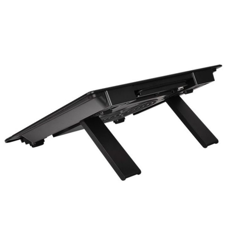 Nešiojamojo kompiuterio aušinimo stovas Thermaltake Massive A23, 10–16 colių, juodas