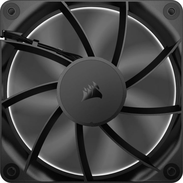 Kompiuterio korpuso ventiliatorius Corsair RS120, 120 mm, juodas