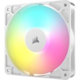 Kompiuterio korpuso ventiliatorius Corsair RS120 ARGB, 120 mm, baltas