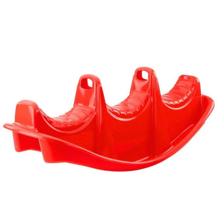 Trivietis supamasis žaislas su rankenomis Dorex, raudonas