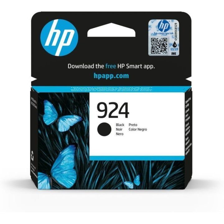 Originali rašalo kasetė HP 924, 500 psl., juoda