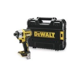 Akumuliatorinis smūginis veržliasukis DeWALT DCF887NT-XJ, 18 V, 1/4 colio, juodas ir geltonas