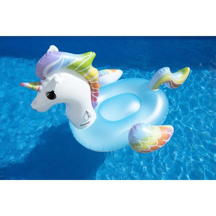 Pripučiamas vienaragio formos plūduras Bestway, 224 × 164 cm