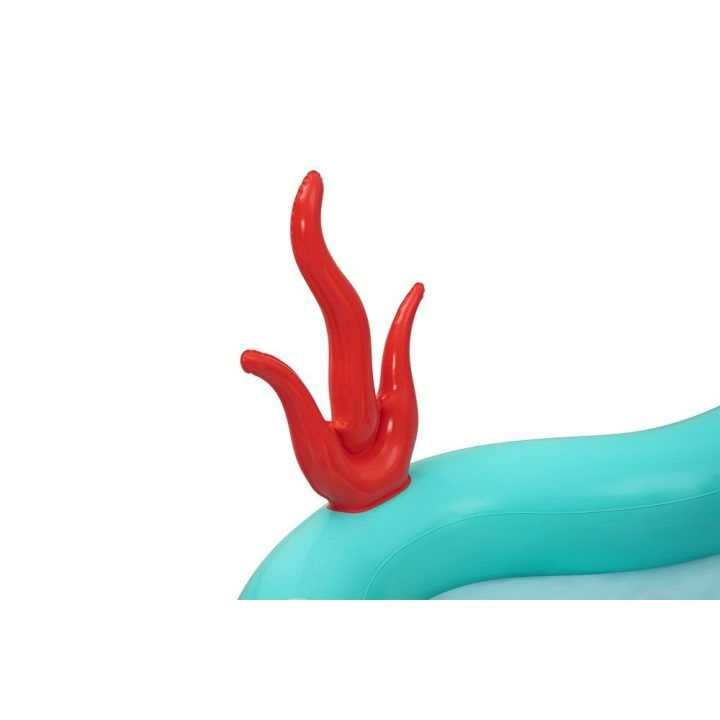 Pripučiamas vandens žaidimų centras su čiuožykla ir „The Little Mermaid“ motyvu Bestway, 221 × 193 × 117 cm
