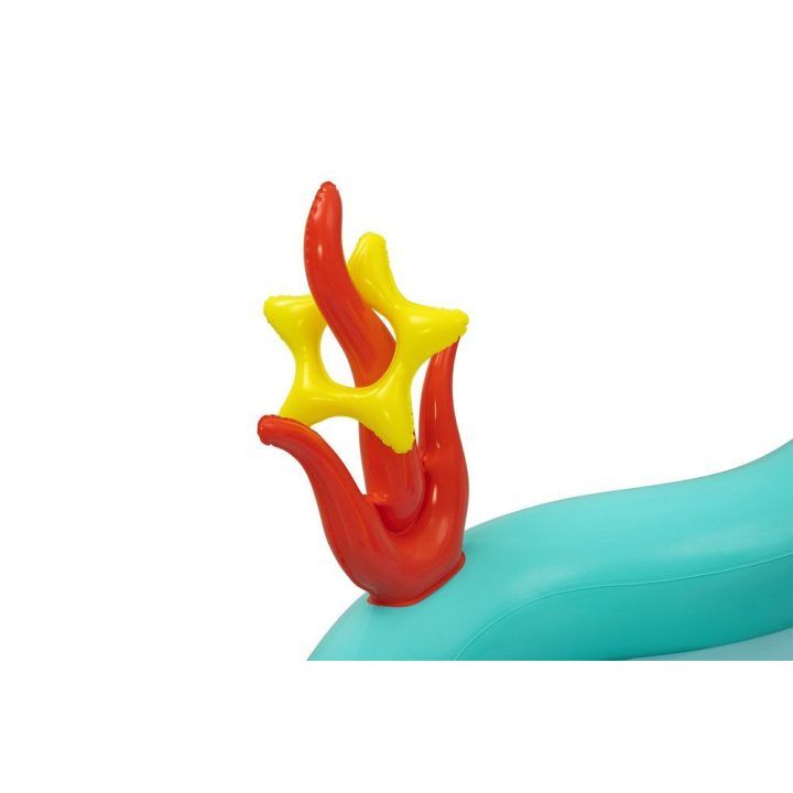 Pripučiamas vandens žaidimų centras su čiuožykla ir „The Little Mermaid“ motyvu Bestway, 221 × 193 × 117 cm