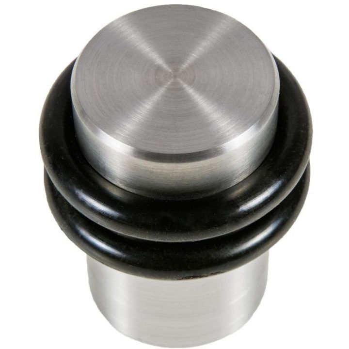 Nerūdijančiojo plieno grindinis durų atmušėjas Kowalski, 25/40 mm