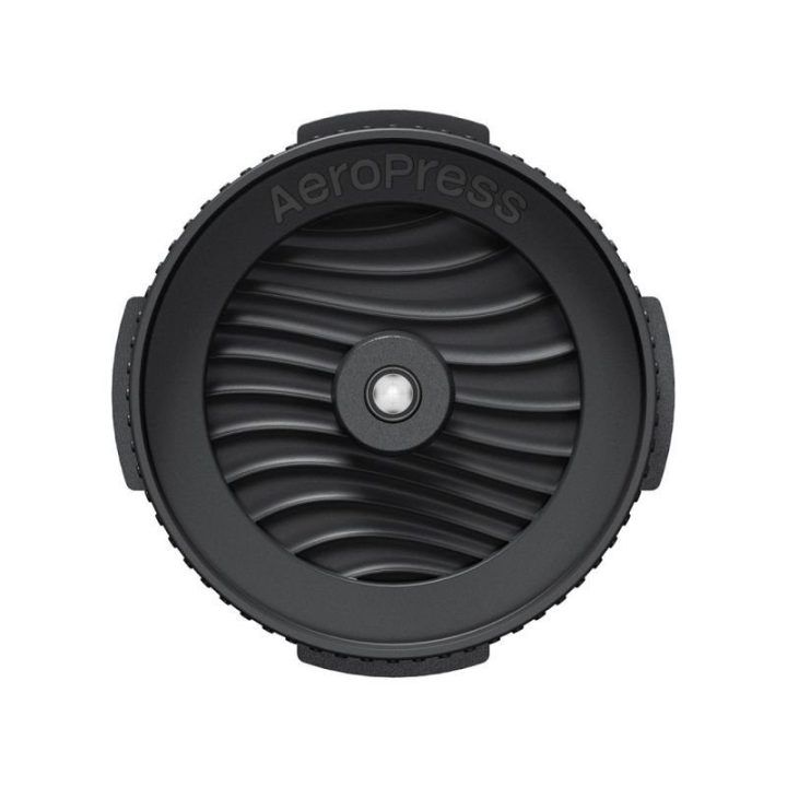 Kavos aparato filtro dangtelis AeroPress Flow Control, juodas