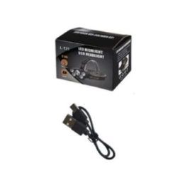 LED galvos žibintuvėlis su judesio jutikliu, 4 apšvietimo režimai