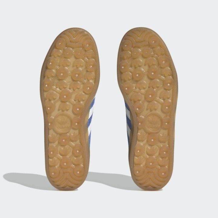 Moteriški zomšiniai sportbačiai adidas Gazelle Indoor, mėlyni