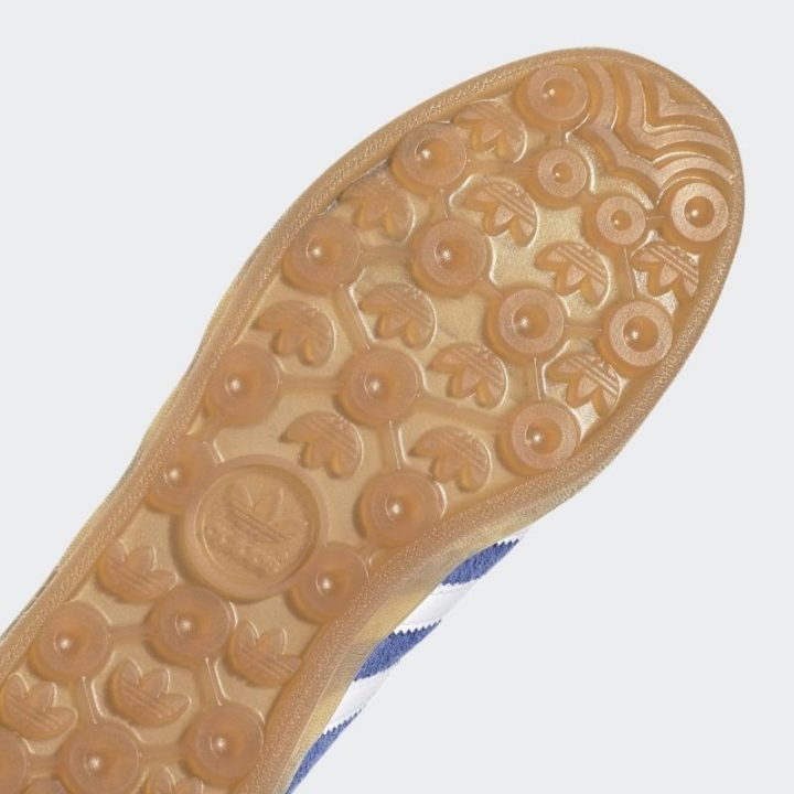 Moteriški zomšiniai sportbačiai adidas Gazelle Indoor, mėlyni