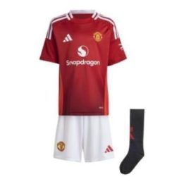 Futbolo aprangos komplektas adidas Manchester United Home Mini