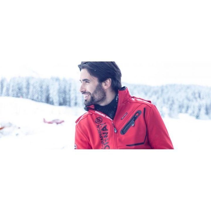 Vyriška softshell striukė Geographical Norway Techno, tamsiai mėlyna