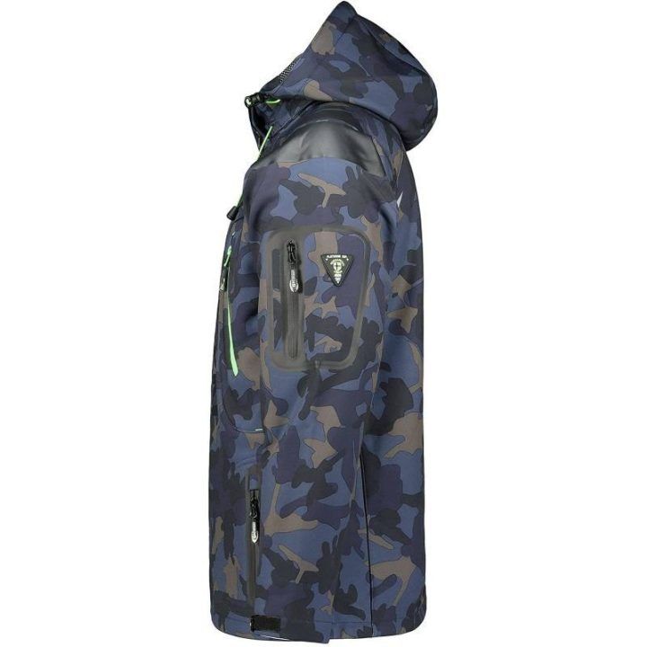 Vyriška softshell striukė Geographical Norway Techno, tamsiai mėlyna