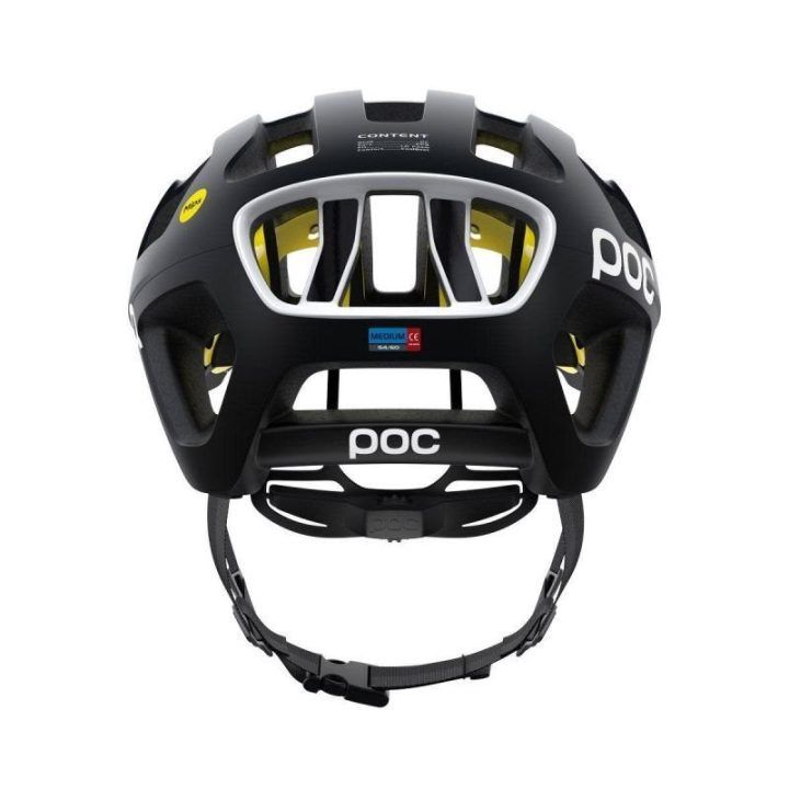 Moterų ir vyrų dviračio šalmas POC Octal Mips, juodas