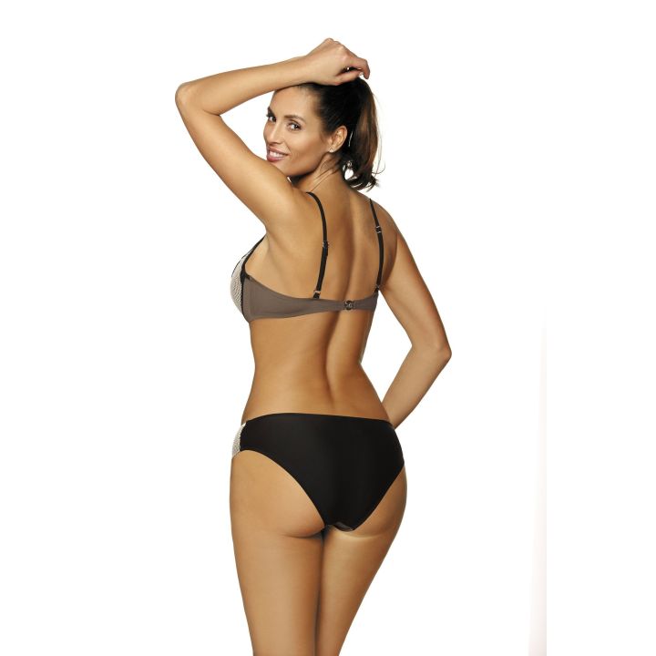 Maudymosi kostiumėlis Charlotte Dark Taupe