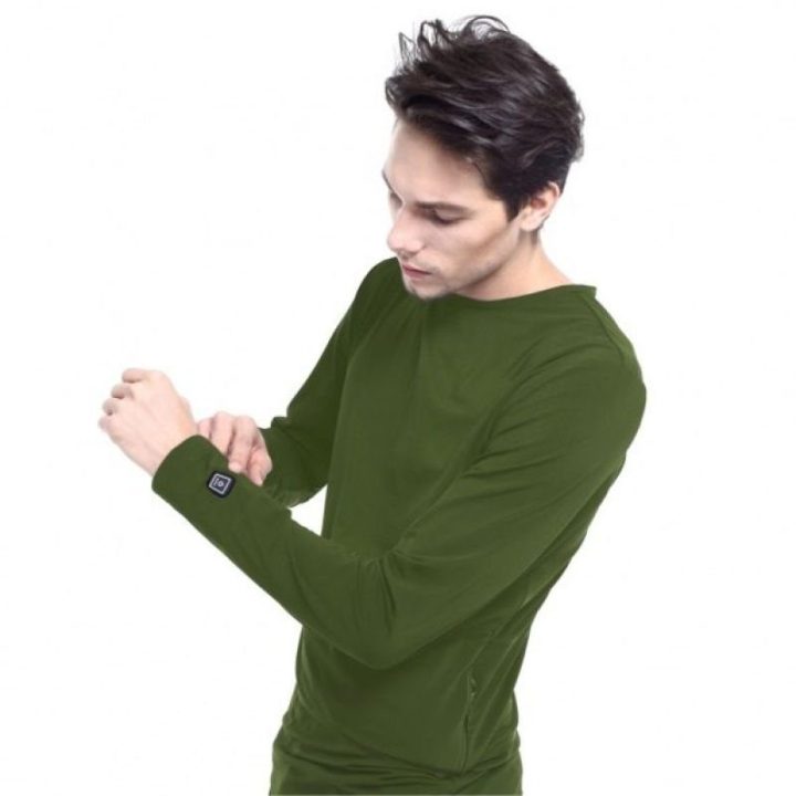 Unisex šildomas džemperis Glovii, kamufliažinis