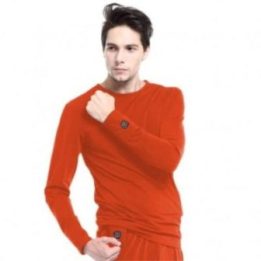 Unisex termo džemperis ilgomis rankovėmis Glovii GJ1RM, raudonas