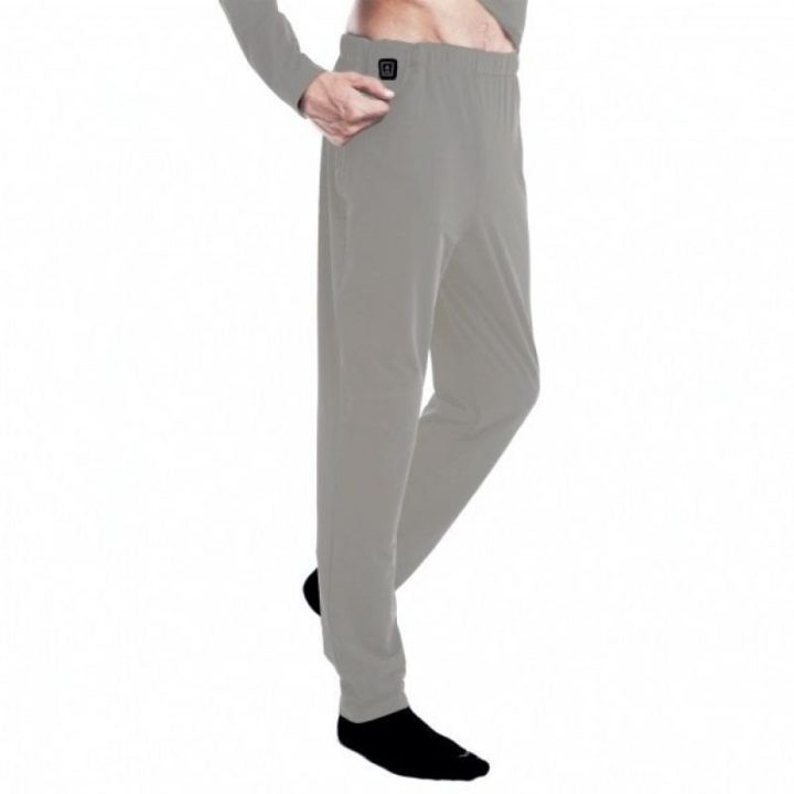Unisex šildomos sportinės kelnės Glovii, pilkos