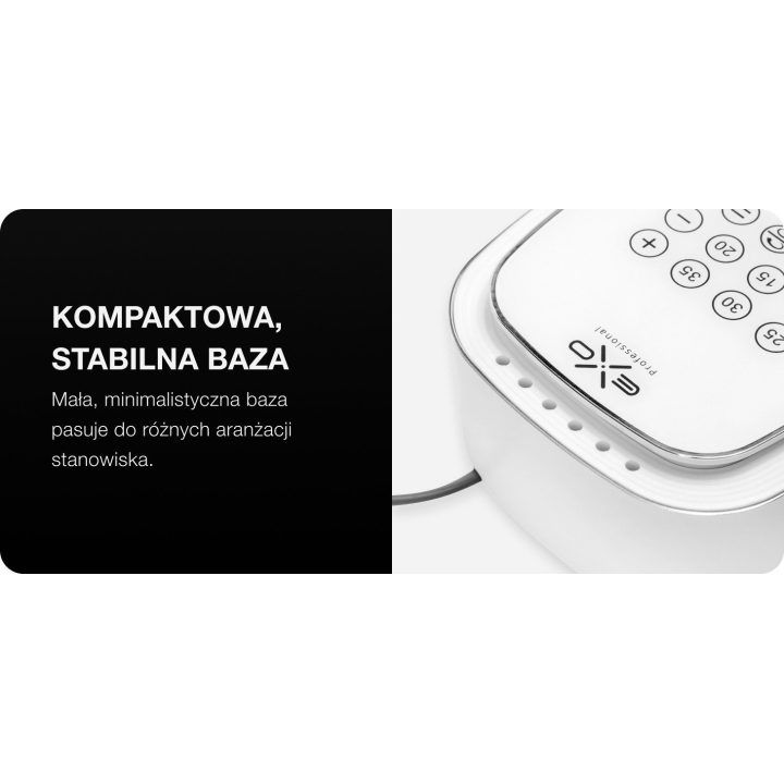 Nagų frezavimo aparatas Exo Syntra, baltas