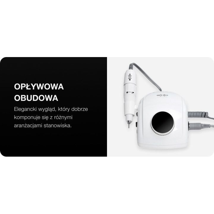 Nagų frezavimo aparatas Exo Futura, baltas