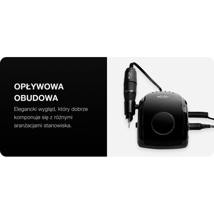 Nagų frezavimo aparatas Exo Futura, 65 W, juodas