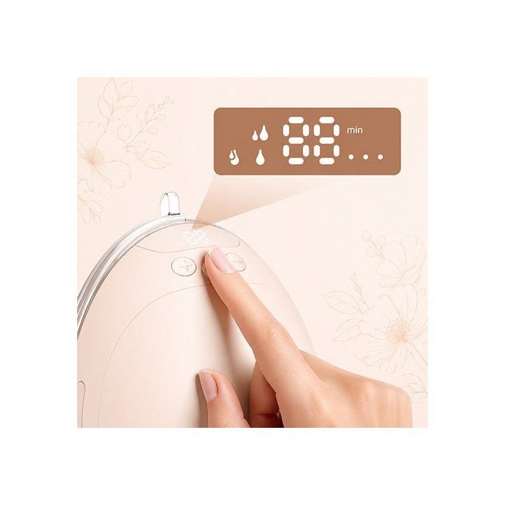Nešiojamas elektrinis pientraukis BabyOno Shelly Pro, 200 ml