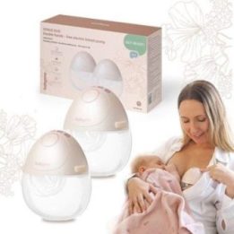 Dvigubas elektrinis laisvų rankų pientraukis BabyOno Venus Duo