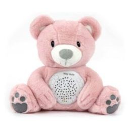 Pliušinis meškiukas su projektoriumi Milly Mally Milly Bear, rožinis