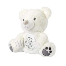 Pliušinis žaislas su projektoriumi Milly Mally Milly Bear, baltas