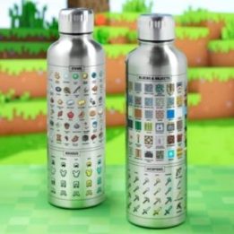 Nerūdijančio plieno gertuvė su Minecraft motyvais Paladone, 500 ml