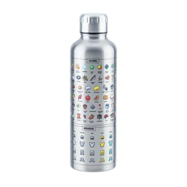 Nerūdijančio plieno gertuvė su Minecraft motyvais Paladone, 500 ml