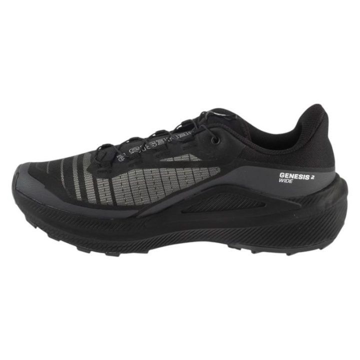 Sportiniai batai platesnei pėdai Salomon Genesis 2 GTX, juodi
