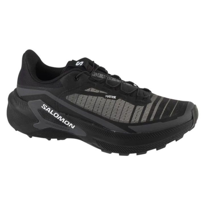 Sportiniai batai platesnei pėdai Salomon Genesis 2 GTX, juodi