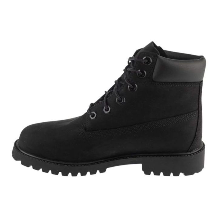 Vaikiški neperšlampami aulinukai Timberland Premium 6 IN, juodi