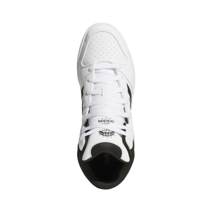 Vyriški sportiniai batai su paaukštintu aulu adidas Hoops Mid Classic, balti